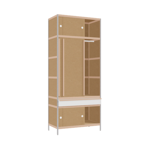 [400533288] Penderie (237.5x100x52 cm)