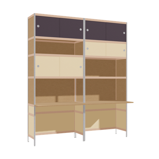 [f165459] Furniture (237.5x200x63.6 cm)