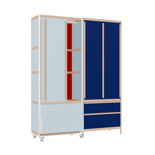 [f165475] Meubles (208x160x42 cm)