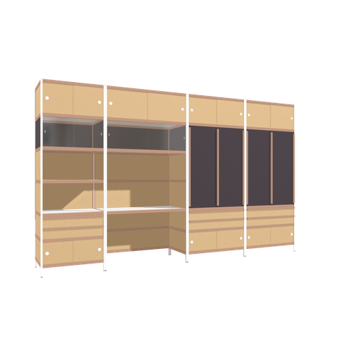 [f165478] Meubles (241x400x62 cm)