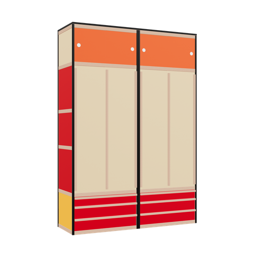 [f165486] Furniture (230.8x160x52 cm)