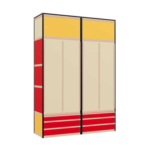 [f165490] Furniture (230.8x160x52 cm)