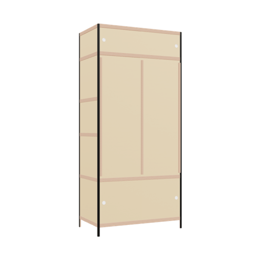 [400533443] Kleerkast (239x110x62 cm)