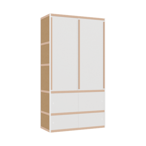[400533452] Wardrobe (219x120x52 cm)