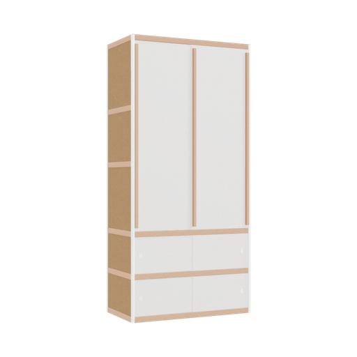 [400533456] Wardrobe (209x100x52 cm)