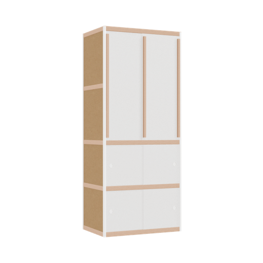 [400533457] Wardrobe (188x80x52 cm)
