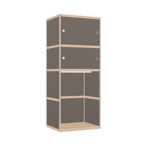 [400533468] Wardrobe (198x80x62 cm)