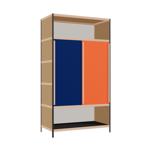 [400533478] Wardrobe (219x120x62 cm)