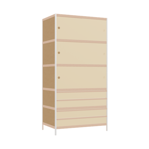 [400533507] Armoire (199x100x62 cm)