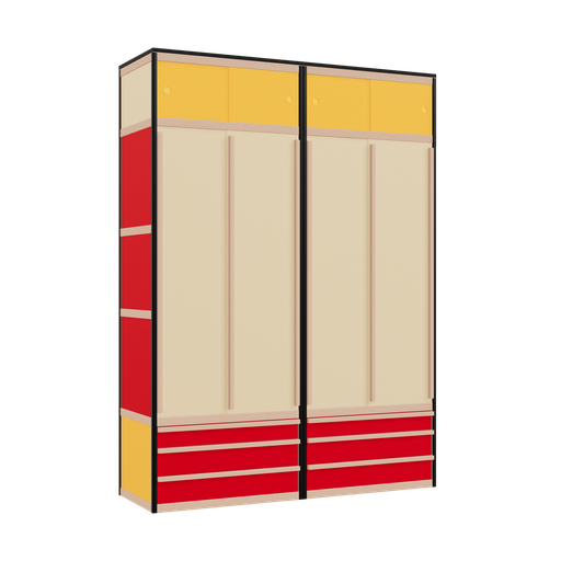 [f165545] Furniture (220.8x160x52 cm)