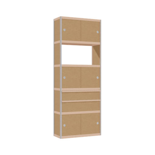 [400533602] Armoire (209x80x32 cm)