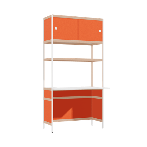 [400508657] Overhangend bureau (196.5x100x63.6 cm)