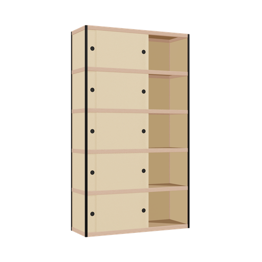 [400533669] Kast (209x120x42 cm)