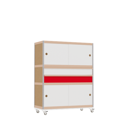 [400533680] Armoire (126x100x42 cm)