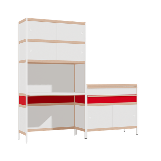 [f165598] Furniture (186.5x200x63.6 cm)