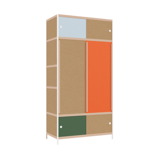 [400533829] Wardrobe (239x120x62 cm)