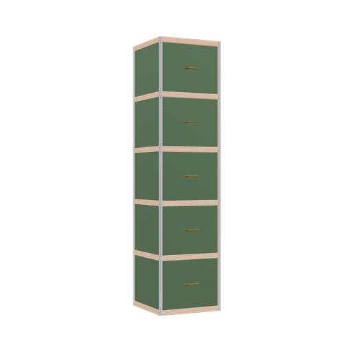 [400533837] Étagère (209x52x52 cm)