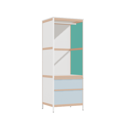 [400533911] Wardrobe (167.8x62x52 cm)
