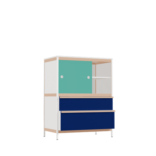 [400533912] Kast (116.8x90x52 cm)