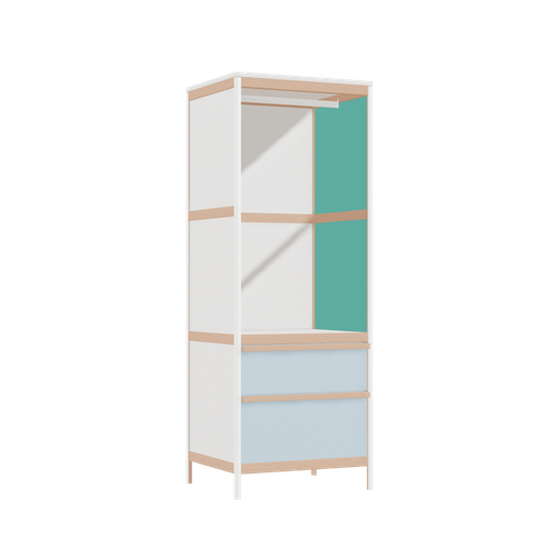 [400533914] Wardrobe (168.8x62x52 cm)