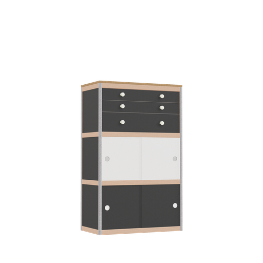 [400533919] Kast (128.8x80x42 cm)