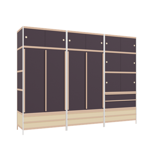 [f165700] Furniture (229x300x62 cm)