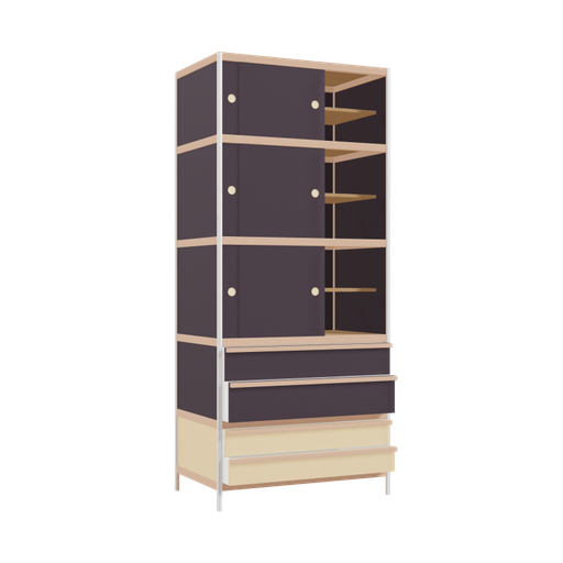 [400533963] Kast (229x100x62 cm)