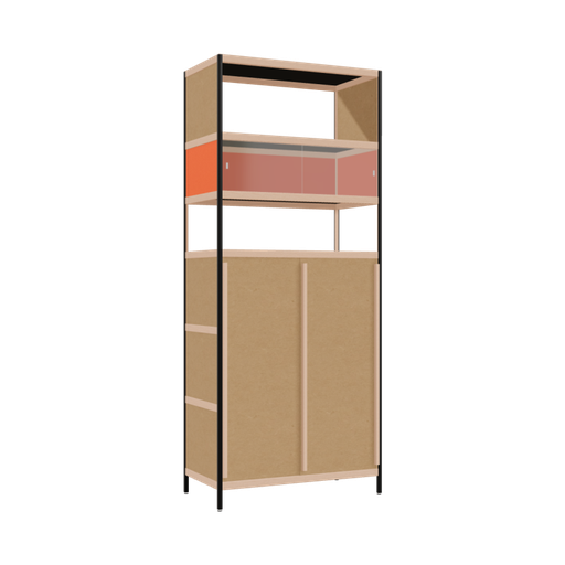 [400533971] Wardrobe (241x100x52 cm)