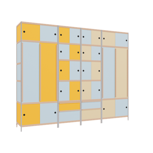 [f165709] Furniture (249x304x52 cm)