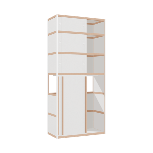 [400533997] Kleerkast (240x110x52 cm)