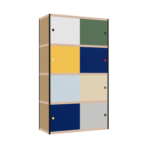 [400534002] Armoire (208x120x52 cm)