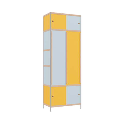 [400534022] Wardrobe (250x90x52 cm)