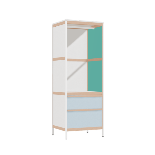[400534096] Wardrobe (169.8x62x52 cm)