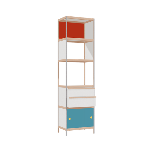 [400534099] Cabinet (229x62x42 cm)
