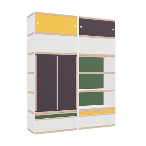 [f165755] Furniture (250x200x52 cm)