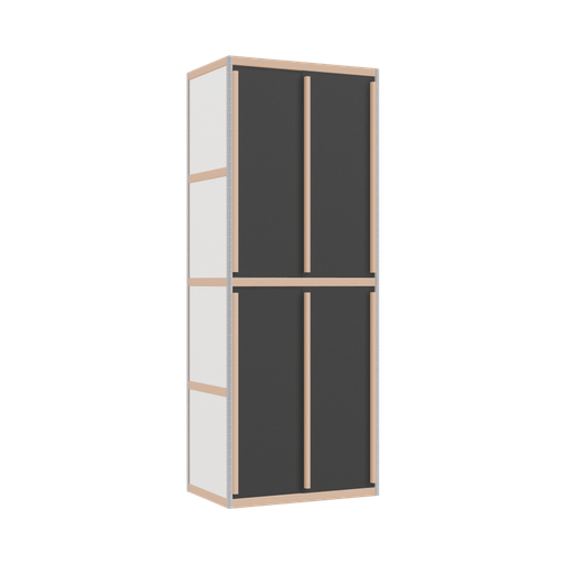 [400534165] Penderie (208x80x52 cm)