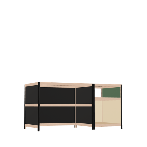 [f165769] Meubels (70.2x142x62 cm)