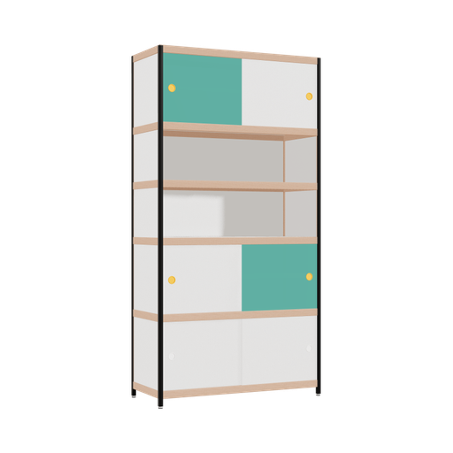 [400534205] Kast (194x100x42 cm)