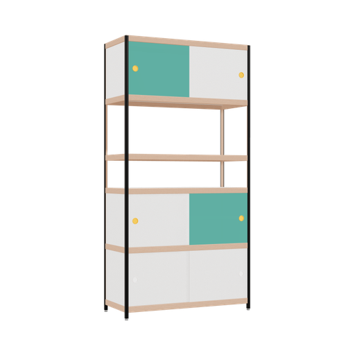 [400534211] Armoire (197x100x42 cm)