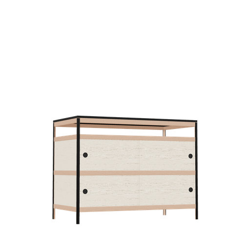 [400534216] Armoire (91.8x120x62 cm)