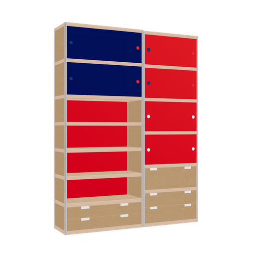 [f165795] Furniture (241x180x42 cm)