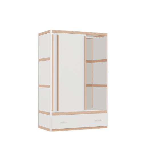 [400534255] Kleerkast (151x100x52 cm)