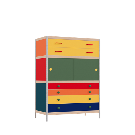 [400534258] Armoire (137x100x52 cm)