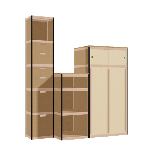 [f165819] Furniture (209x174x62 cm)