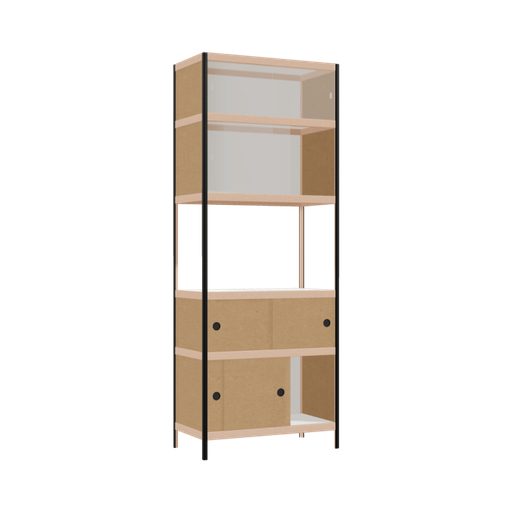 [400534279] Vitrine (209x80x42 cm)