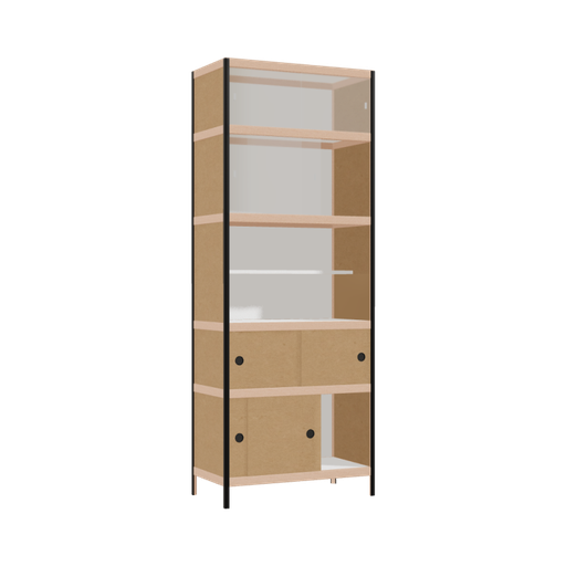 [400534280] Display cabinet (209x80x42 cm)