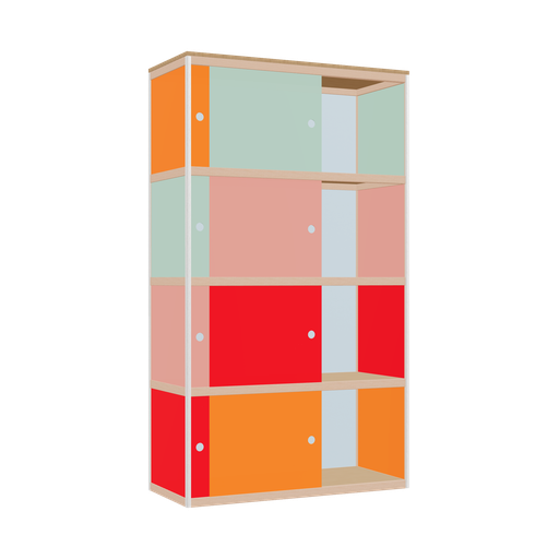 [400534292] Armoire (209.8x120x52 cm)