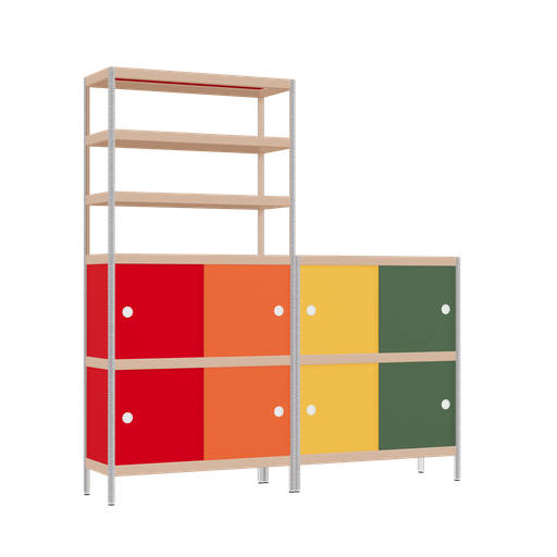 [f165834] Furniture (169x160x32 cm)