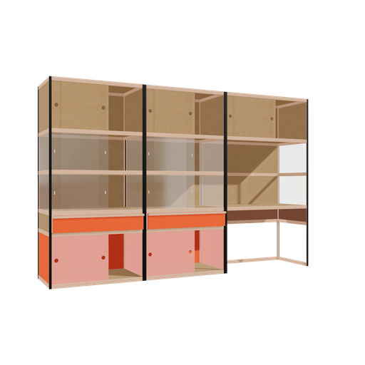 [f165840] Furniture (209x320x62 cm)