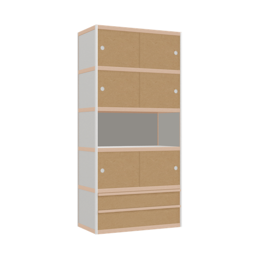 [400534331] Cabinet (209x100x52 cm)